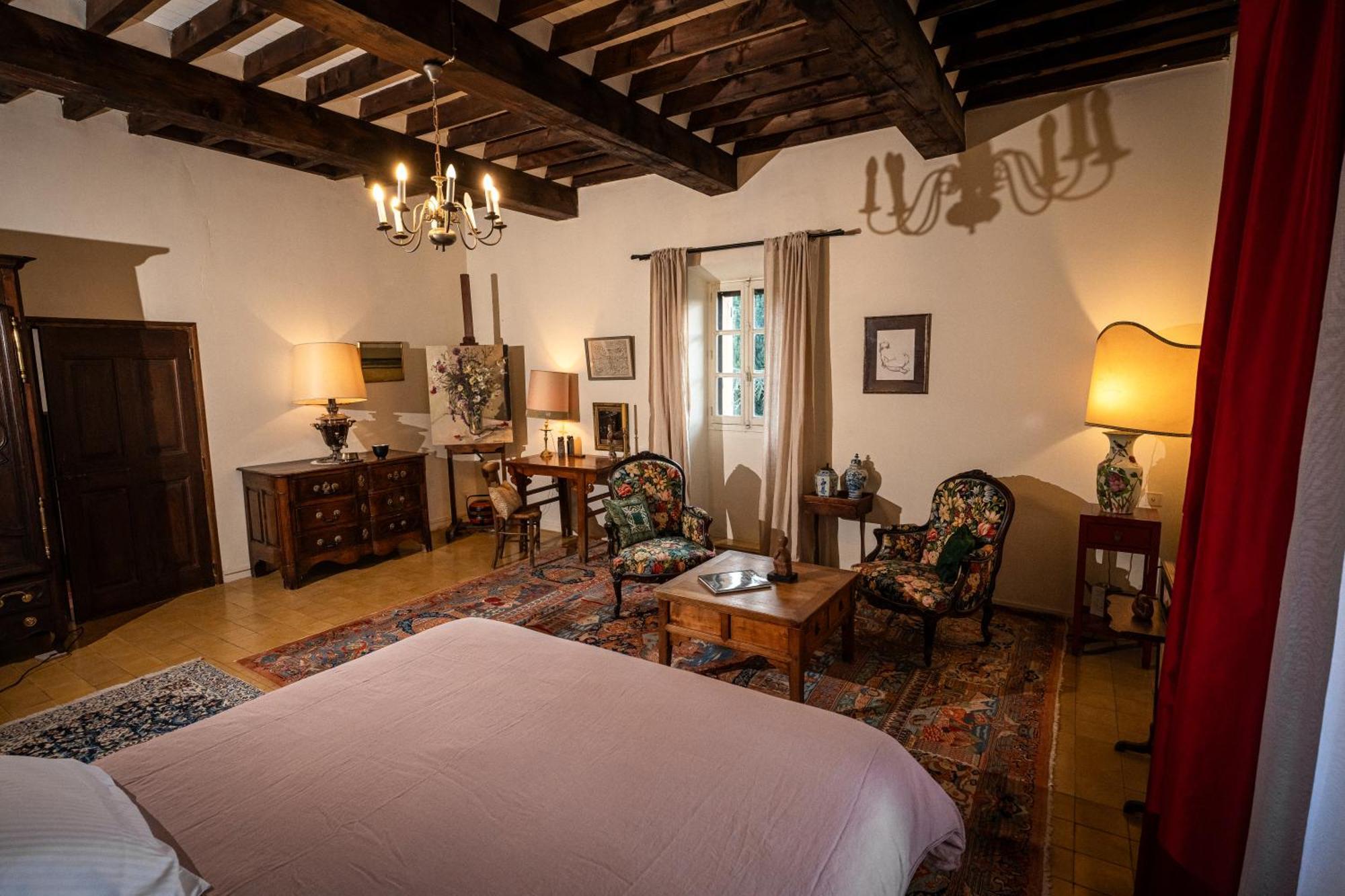 Rue Du Chateau A Cabrieres D'Avignon Bed and Breakfast Exterior foto